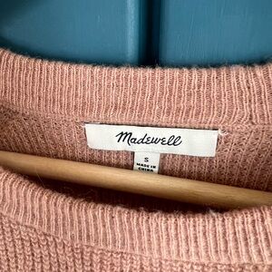 Madewell Women's Blush Crew Neck Sweater